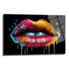 Renkli Dudaklar: Modern Pop Art Cam Tablo | Canlı Duvar Dekorasyonu Duvar Dekoru cam tablo, duvar sanatı, modern dekorasyon, soyut sanat, cam sanat eserleri, iç mekan dekorasyonu, ofis dekorasyonu, ev dekorasyonu, restoran dekorasyonu, cafe dekorasyonu, cam baskı, UV baskı, estetik duvar sanatı