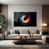Enerji Sarmalı: Kırmızı, Beyaz ve Mavi Tonlarında Modern Soyut Cam Tablo Duvar Dekoru cam tablo, duvar sanatı, modern dekorasyon, soyut sanat, cam sanat eserleri, iç mekan dekorasyonu, ofis dekorasyonu, ev dekorasyonu, restoran dekorasyonu, cafe dekorasyonu, cam baskı, UV baskı, estetik duvar sanatı