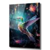 Işıltılı Kolibri Dansı: Modern Sanat Temperli Cam Tablo Duvar Dekoru cam tablo, duvar sanatı, modern dekorasyon, soyut sanat, cam sanat eserleri, iç mekan dekorasyonu, ofis dekorasyonu, ev dekorasyonu, restoran dekorasyonu, cafe dekorasyonu, cam baskı, UV baskı, estetik duvar sanatı
