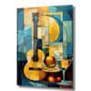 Ritim ve Renklerin Dansı: Modern Geometrik Gitar Cam Tablo Duvar Dekoru cam tablo, duvar sanatı, modern dekorasyon, soyut sanat, cam sanat eserleri, iç mekan dekorasyonu, ofis dekorasyonu, ev dekorasyonu, restoran dekorasyonu, cafe dekorasyonu, cam baskı, UV baskı, estetik duvar sanatı