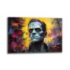 Dinamik İfade: Pop Art Modern Cam Tablo - Glazella