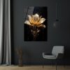 Altın Damlalı Lotus: Lüks ve Modern Cam Tablo Sanatı Duvar Dekoru cam tablo, duvar sanatı, modern dekorasyon, soyut sanat, cam sanat eserleri, iç mekan dekorasyonu, ofis dekorasyonu, ev dekorasyonu, restoran dekorasyonu, cafe dekorasyonu, cam baskı, UV baskı, estetik duvar sanatı