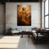Rüzgarın Dansı: Altın Tonlarında Ethereal Kadın Cam Tablo Duvar Dekoru cam tablo, duvar sanatı, modern dekorasyon, soyut sanat, cam sanat eserleri, iç mekan dekorasyonu, ofis dekorasyonu, ev dekorasyonu, restoran dekorasyonu, cafe dekorasyonu, cam baskı, UV baskı, estetik duvar sanatı
