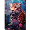 Büyülü Ormanın Sakini: Leopar ve Baloncuklar Modern Cam Tablo Duvar Dekoru cam tablo, duvar sanatı, modern dekorasyon, soyut sanat, cam sanat eserleri, iç mekan dekorasyonu, ofis dekorasyonu, ev dekorasyonu, restoran dekorasyonu, cafe dekorasyonu, cam baskı, UV baskı, estetik duvar sanatı