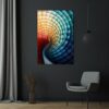Vortex Renk Geçişleri: Modern Soyut Cam Tablo Duvar Dekoru cam tablo, duvar sanatı, modern dekorasyon, soyut sanat, cam sanat eserleri, iç mekan dekorasyonu, ofis dekorasyonu, ev dekorasyonu, restoran dekorasyonu, cafe dekorasyonu, cam baskı, UV baskı, estetik duvar sanatı