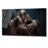 Zeus'un İhtişamı: Antik Bilgelik Temalı Cam Tablo Duvar Dekoru cam tablo, duvar sanatı, modern dekorasyon, soyut sanat, cam sanat eserleri, iç mekan dekorasyonu, ofis dekorasyonu, ev dekorasyonu, restoran dekorasyonu, cafe dekorasyonu, cam baskı, UV baskı, estetik duvar sanatı