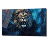 Görkemli Aslan: Modern Sanat Temperli Cam Tablo Duvar Dekoru cam tablo, duvar sanatı, modern dekorasyon, soyut sanat, cam sanat eserleri, iç mekan dekorasyonu, ofis dekorasyonu, ev dekorasyonu, restoran dekorasyonu, cafe dekorasyonu, cam baskı, UV baskı, estetik duvar sanatı