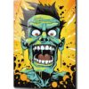 Çığlık Atan Enerji: Pop Art Zombi Temalı Modern Cam Tablo Duvar Dekoru cam tablo, duvar sanatı, modern dekorasyon, soyut sanat, cam sanat eserleri, iç mekan dekorasyonu, ofis dekorasyonu, ev dekorasyonu, restoran dekorasyonu, cafe dekorasyonu, cam baskı, UV baskı, estetik duvar sanatı
