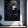 Mistik Güzellik: Altın İşlemeli Gece Mavisi Cam Tablo Duvar Dekoru cam tablo, duvar sanatı, modern dekorasyon, soyut sanat, cam sanat eserleri, iç mekan dekorasyonu, ofis dekorasyonu, ev dekorasyonu, restoran dekorasyonu, cafe dekorasyonu, cam baskı, UV baskı, estetik duvar sanatı