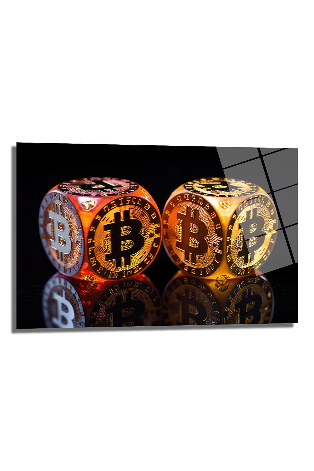 Bitcoin'in Altın Yansıması: Kripto Para Temalı Modern Cam Tablo Duvar Dekoru cam tablo, duvar sanatı, modern dekorasyon, soyut sanat, cam sanat eserleri, iç mekan dekorasyonu, ofis dekorasyonu, ev dekorasyonu, restoran dekorasyonu, cafe dekorasyonu, cam baskı, UV baskı, estetik duvar sanatı