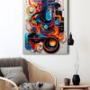 Dinamik Akış: Modern Soyut Temperli Cam Tablo Duvar Dekoru cam tablo, duvar sanatı, modern dekorasyon, soyut sanat, cam sanat eserleri, iç mekan dekorasyonu, ofis dekorasyonu, ev dekorasyonu, restoran dekorasyonu, cafe dekorasyonu, cam baskı, UV baskı, estetik duvar sanatı