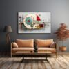 Kozmik Rota: Modern Geometrik Soyut Cam Tablo Duvar Dekoru cam tablo, duvar sanatı, modern dekorasyon, soyut sanat, cam sanat eserleri, iç mekan dekorasyonu, ofis dekorasyonu, ev dekorasyonu, restoran dekorasyonu, cafe dekorasyonu, cam baskı, UV baskı, estetik duvar sanatı