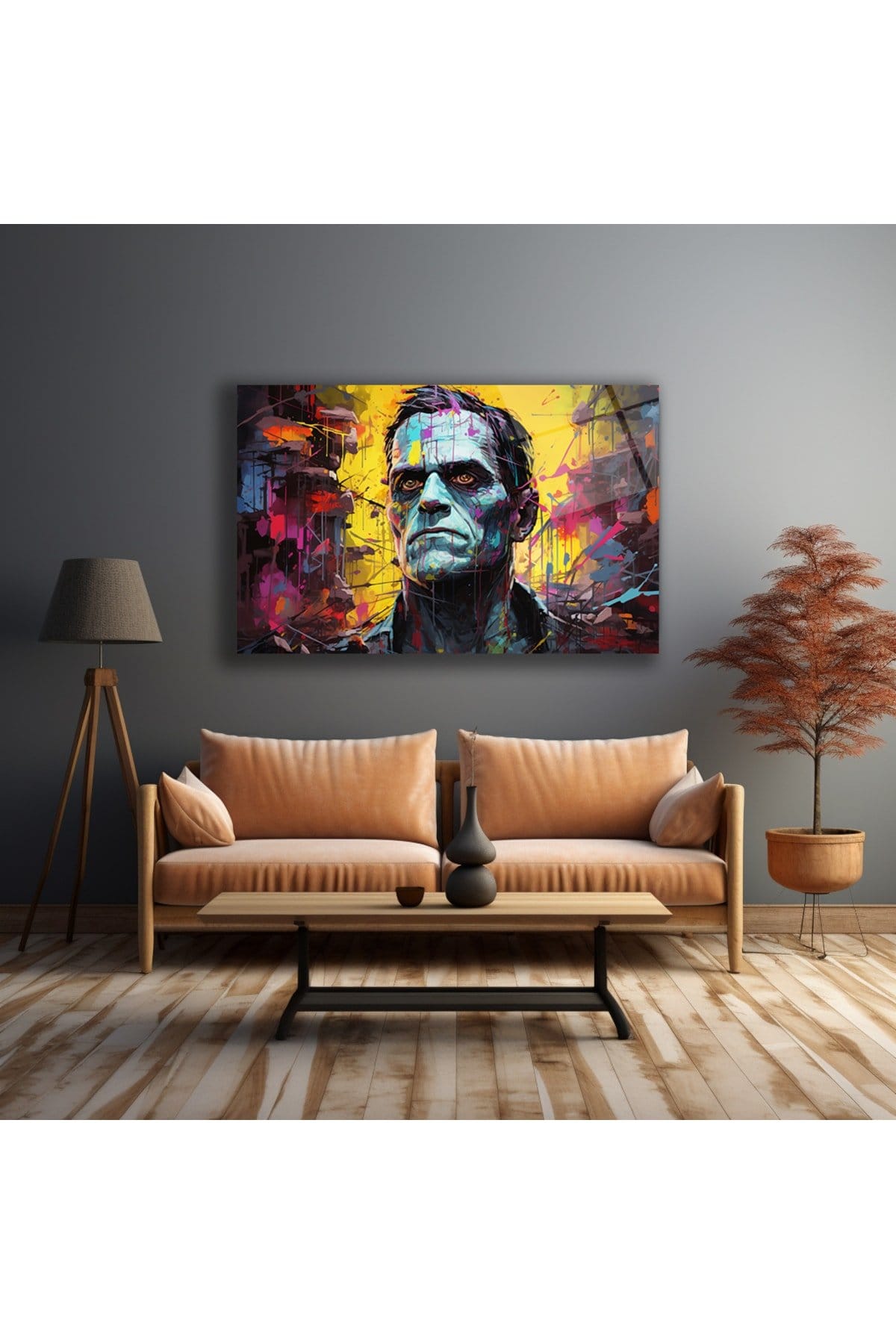 Dinamik İfade: Pop Art Modern Cam Tablo Duvar Dekoru cam tablo, duvar sanatı, modern dekorasyon, soyut sanat, cam sanat eserleri, iç mekan dekorasyonu, ofis dekorasyonu, ev dekorasyonu, restoran dekorasyonu, cafe dekorasyonu, cam baskı, UV baskı, estetik duvar sanatı