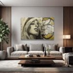 Gizemli Zarafet: Kanatlı Kadın Modern Sanat Cam Tablo Duvar Dekoru cam tablo, duvar sanatı, modern dekorasyon, soyut sanat, cam sanat eserleri, iç mekan dekorasyonu, ofis dekorasyonu, ev dekorasyonu, restoran dekorasyonu, cafe dekorasyonu, cam baskı, UV baskı, estetik duvar sanatı
