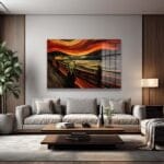 Çığlık Cam Tablo: Munch'tan Duygusal Derinlikte Modern Sanat Duvar Dekoru Duvar Dekoru cam tablo, duvar sanatı, modern dekorasyon, soyut sanat, cam sanat eserleri, iç mekan dekorasyonu, ofis dekorasyonu, ev dekorasyonu, restoran dekorasyonu, cafe dekorasyonu, cam baskı, UV baskı, estetik duvar sanatı