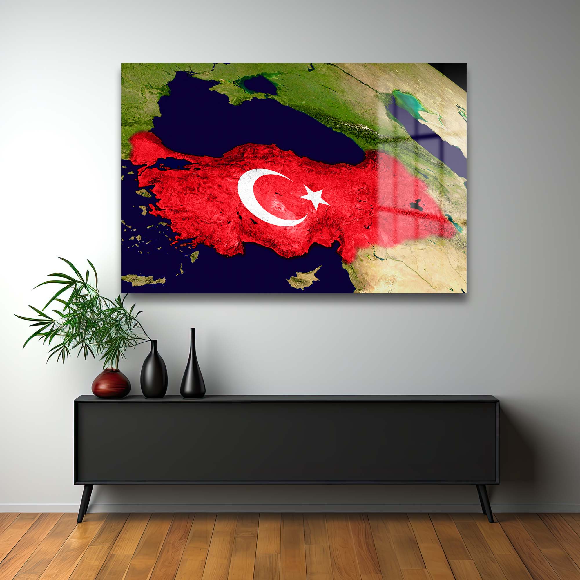 Türkiye Haritası Ay Yıldız Cam Tablo: Milli Ruhunuzu Yansıtan Şık Duvar Dekoru Duvar Dekoru cam tablo, duvar sanatı, modern dekorasyon, soyut sanat, cam sanat eserleri, iç mekan dekorasyonu, ofis dekorasyonu, ev dekorasyonu, restoran dekorasyonu, cafe dekorasyonu, cam baskı, UV baskı, estetik duvar sanatı