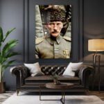 Atatürk'ün Güçlü Bakışı: Lider Ruhu Yansıtan Temperli Cam Tablo Duvar Dekoru cam tablo, duvar sanatı, modern dekorasyon, soyut sanat, cam sanat eserleri, iç mekan dekorasyonu, ofis dekorasyonu, ev dekorasyonu, restoran dekorasyonu, cafe dekorasyonu, cam baskı, UV baskı, estetik duvar sanatı