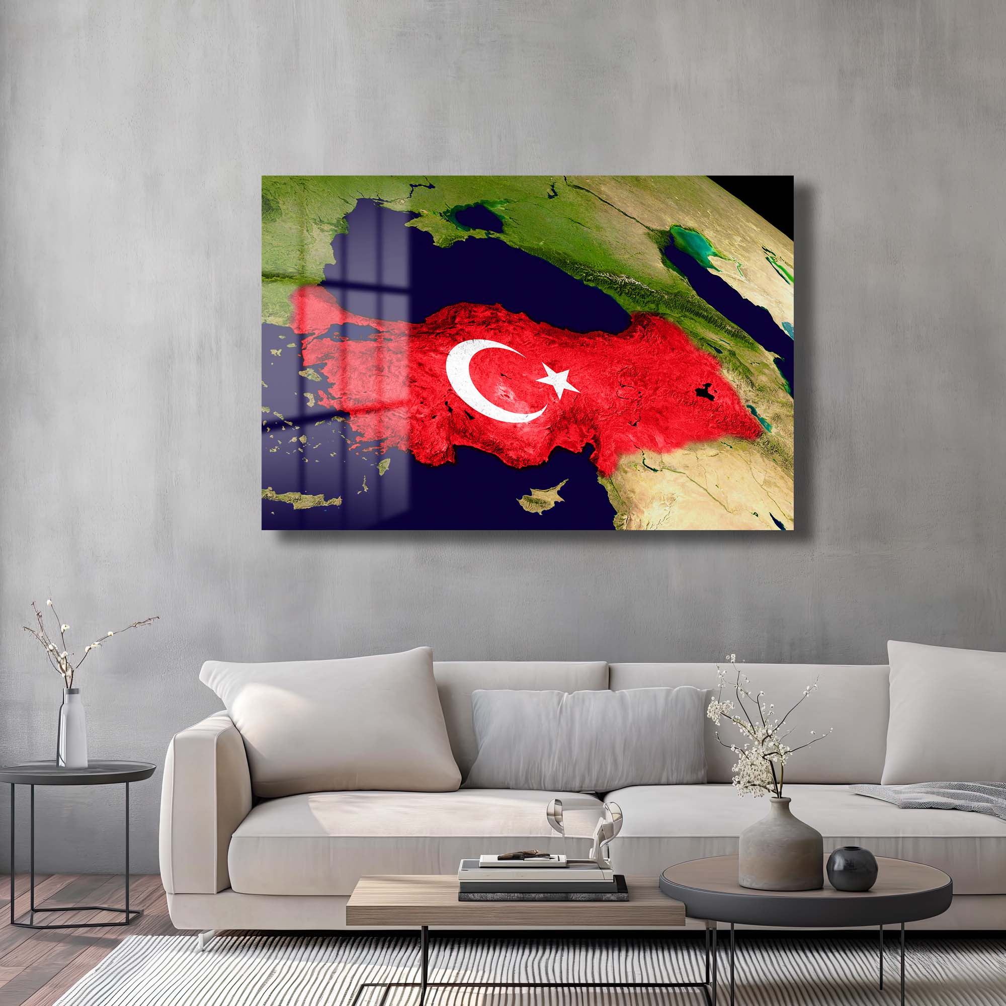 Türkiye Haritası Ay Yıldız Cam Tablo: Milli Ruhunuzu Yansıtan Şık Duvar Dekoru Duvar Dekoru cam tablo, duvar sanatı, modern dekorasyon, soyut sanat, cam sanat eserleri, iç mekan dekorasyonu, ofis dekorasyonu, ev dekorasyonu, restoran dekorasyonu, cafe dekorasyonu, cam baskı, UV baskı, estetik duvar sanatı