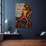 Ritim Dansı: Canlı Renklerle Modern Sanat Cam Tablo Duvar Dekoru cam tablo, duvar sanatı, modern dekorasyon, soyut sanat, cam sanat eserleri, iç mekan dekorasyonu, ofis dekorasyonu, ev dekorasyonu, restoran dekorasyonu, cafe dekorasyonu, cam baskı, UV baskı, estetik duvar sanatı