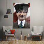 Atatürk'ün Zamansız Gülüşü: Liderlik Ruhu Cam Tablo Duvar Dekoru cam tablo, duvar sanatı, modern dekorasyon, soyut sanat, cam sanat eserleri, iç mekan dekorasyonu, ofis dekorasyonu, ev dekorasyonu, restoran dekorasyonu, cafe dekorasyonu, cam baskı, UV baskı, estetik duvar sanatı