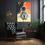 Uzayın Sessizliği: Astronot ve Kızıl Gezegen Cam Tablo Duvar Dekoru cam tablo, duvar sanatı, modern dekorasyon, soyut sanat, cam sanat eserleri, iç mekan dekorasyonu, ofis dekorasyonu, ev dekorasyonu, restoran dekorasyonu, cafe dekorasyonu, cam baskı, UV baskı, estetik duvar sanatı