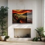 Çığlık Cam Tablo: Munch'tan Duygusal Derinlikte Modern Sanat Duvar Dekoru Duvar Dekoru cam tablo, duvar sanatı, modern dekorasyon, soyut sanat, cam sanat eserleri, iç mekan dekorasyonu, ofis dekorasyonu, ev dekorasyonu, restoran dekorasyonu, cafe dekorasyonu, cam baskı, UV baskı, estetik duvar sanatı