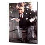 Atatürk'ün Zamansız Duruşu: Asil Ruh Cam Tablo Duvar Dekoru cam tablo, duvar sanatı, modern dekorasyon, soyut sanat, cam sanat eserleri, iç mekan dekorasyonu, ofis dekorasyonu, ev dekorasyonu, restoran dekorasyonu, cafe dekorasyonu, cam baskı, UV baskı, estetik duvar sanatı