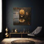 Yükselen Ruh: Altın Güneşli Kartal Temalı Modern Sanat Cam Tablosu Duvar Dekoru cam tablo, duvar sanatı, modern dekorasyon, soyut sanat, cam sanat eserleri, iç mekan dekorasyonu, ofis dekorasyonu, ev dekorasyonu, restoran dekorasyonu, cafe dekorasyonu, cam baskı, UV baskı, estetik duvar sanatı