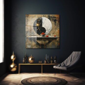 Yin-Yang Enerjisi: Modern Dokunuşlarla Doğa ve Dengenin Cam Tablosu - Glazella