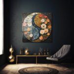 Yin Yang Çiçekleri: Uyum ve Estetik Cam Tablo Duvar Dekoru cam tablo, duvar sanatı, modern dekorasyon, soyut sanat, cam sanat eserleri, iç mekan dekorasyonu, ofis dekorasyonu, ev dekorasyonu, restoran dekorasyonu, cafe dekorasyonu, cam baskı, UV baskı, estetik duvar sanatı