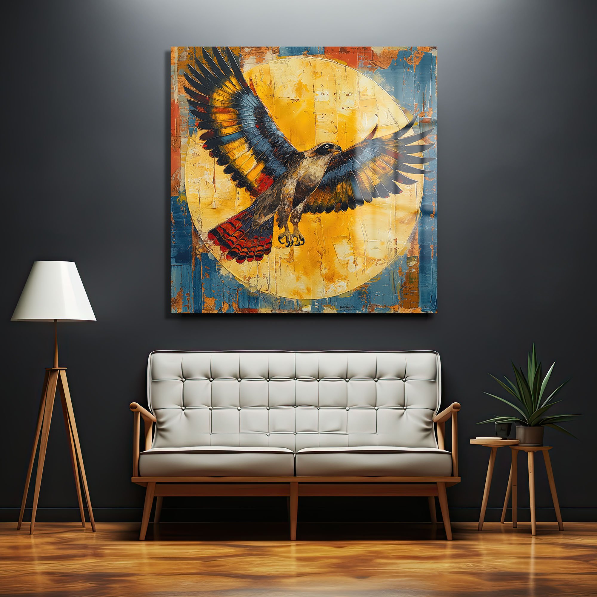 Yükseliş: Kanatlanan Kartal Modern Temperli Cam Tablo Duvar Dekoru cam tablo, duvar sanatı, modern dekorasyon, soyut sanat, cam sanat eserleri, iç mekan dekorasyonu, ofis dekorasyonu, ev dekorasyonu, restoran dekorasyonu, cafe dekorasyonu, cam baskı, UV baskı, estetik duvar sanatı