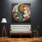 Yin Yang Çiçekleri: Uyum ve Estetik Cam Tablo Duvar Dekoru cam tablo, duvar sanatı, modern dekorasyon, soyut sanat, cam sanat eserleri, iç mekan dekorasyonu, ofis dekorasyonu, ev dekorasyonu, restoran dekorasyonu, cafe dekorasyonu, cam baskı, UV baskı, estetik duvar sanatı