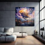 Fantastik Altın Balık: Rüyaların Süzüldüğü Modern Cam Tablo Duvar Dekoru cam tablo, duvar sanatı, modern dekorasyon, soyut sanat, cam sanat eserleri, iç mekan dekorasyonu, ofis dekorasyonu, ev dekorasyonu, restoran dekorasyonu, cafe dekorasyonu, cam baskı, UV baskı, estetik duvar sanatı
