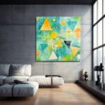 Dinamik Geometri: Canlı Renklerle Modern Soyut Cam Tablo Duvar Dekoru cam tablo, duvar sanatı, modern dekorasyon, soyut sanat, cam sanat eserleri, iç mekan dekorasyonu, ofis dekorasyonu, ev dekorasyonu, restoran dekorasyonu, cafe dekorasyonu, cam baskı, UV baskı, estetik duvar sanatı
