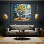 Yıldızlı Gece Sarısı: Van Gogh Tarzı Temperli Cam Tablo Duvar Dekoru cam tablo, duvar sanatı, modern dekorasyon, soyut sanat, cam sanat eserleri, iç mekan dekorasyonu, ofis dekorasyonu, ev dekorasyonu, restoran dekorasyonu, cafe dekorasyonu, cam baskı, UV baskı, estetik duvar sanatı