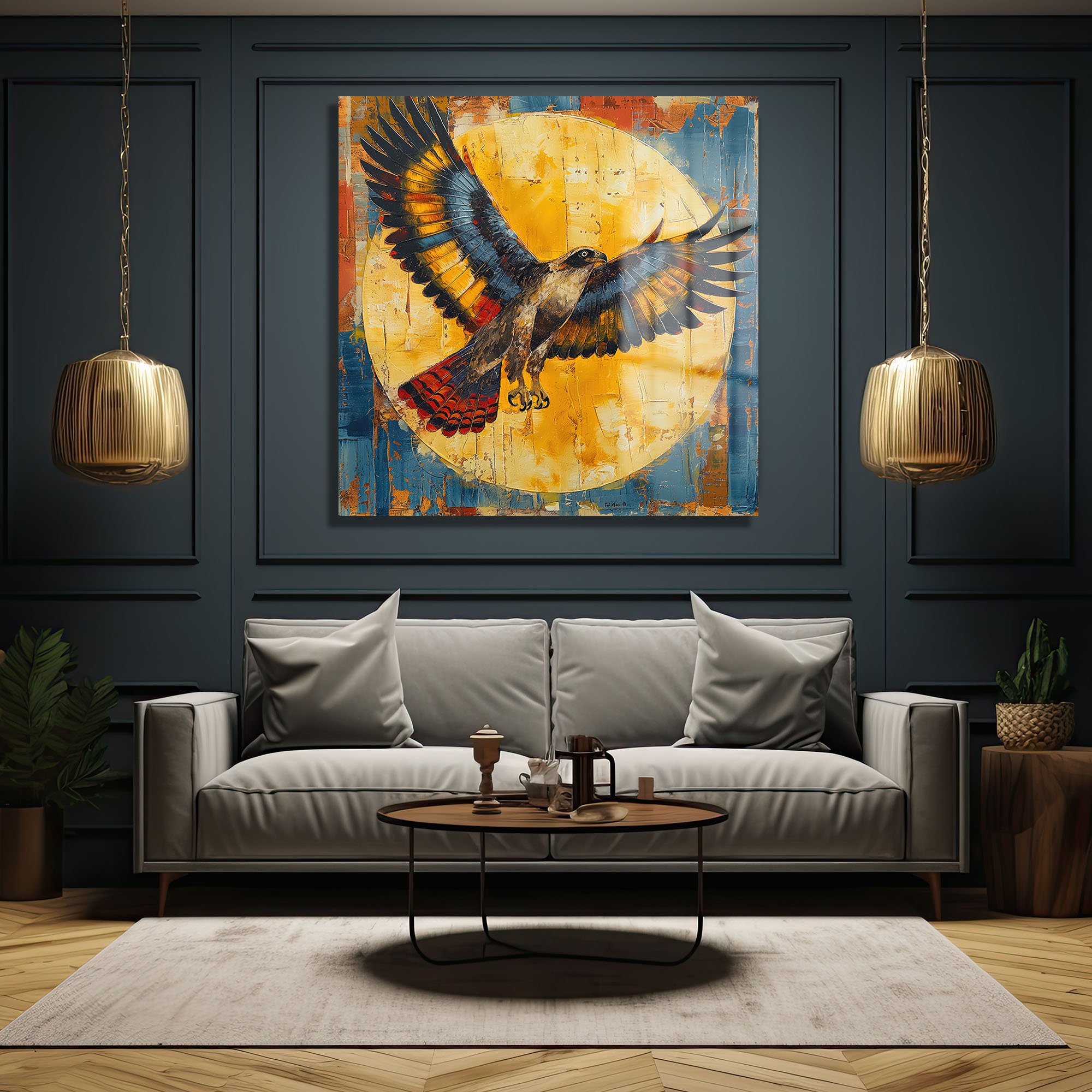 Yükseliş: Kanatlanan Kartal Modern Temperli Cam Tablo Duvar Dekoru cam tablo, duvar sanatı, modern dekorasyon, soyut sanat, cam sanat eserleri, iç mekan dekorasyonu, ofis dekorasyonu, ev dekorasyonu, restoran dekorasyonu, cafe dekorasyonu, cam baskı, UV baskı, estetik duvar sanatı