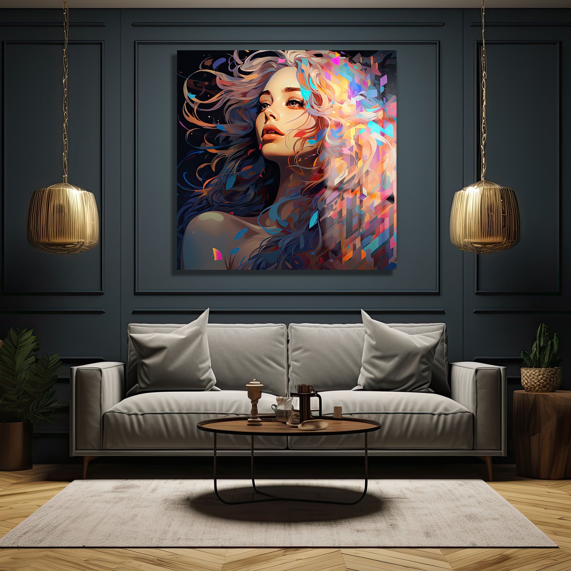 Enerji Saçan Renkler: Modern Dijital Sanat Cam Tablo Duvar Dekoru cam tablo, duvar sanatı, modern dekorasyon, soyut sanat, cam sanat eserleri, iç mekan dekorasyonu, ofis dekorasyonu, ev dekorasyonu, restoran dekorasyonu, cafe dekorasyonu, cam baskı, UV baskı, estetik duvar sanatı