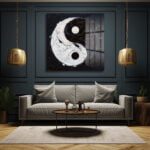 Zıtların Uyumu: Yin Yang Modern Soyut Cam Tablo Duvar Dekoru cam tablo, duvar sanatı, modern dekorasyon, soyut sanat, cam sanat eserleri, iç mekan dekorasyonu, ofis dekorasyonu, ev dekorasyonu, restoran dekorasyonu, cafe dekorasyonu, cam baskı, UV baskı, estetik duvar sanatı
