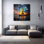 Yıldızlı Gece Eyfel: Van Gogh Tarzı Temperli Cam Tablo Duvar Dekoru cam tablo, duvar sanatı, modern dekorasyon, soyut sanat, cam sanat eserleri, iç mekan dekorasyonu, ofis dekorasyonu, ev dekorasyonu, restoran dekorasyonu, cafe dekorasyonu, cam baskı, UV baskı, estetik duvar sanatı