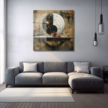 Yin-Yang Enerjisi: Modern Dokunuşlarla Doğa ve Dengenin Cam Tablosu - Glazella