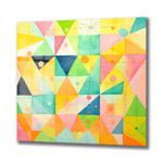 Dinamik Geometri: Canlı Renklerle Modern Soyut Cam Tablo Duvar Dekoru cam tablo, duvar sanatı, modern dekorasyon, soyut sanat, cam sanat eserleri, iç mekan dekorasyonu, ofis dekorasyonu, ev dekorasyonu, restoran dekorasyonu, cafe dekorasyonu, cam baskı, UV baskı, estetik duvar sanatı