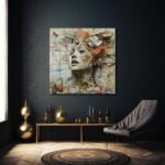 Dönüşümün Dansı: Kelebekli Modern Sanat Cam Tablo Duvar Dekoru cam tablo, duvar sanatı, modern dekorasyon, soyut sanat, cam sanat eserleri, iç mekan dekorasyonu, ofis dekorasyonu, ev dekorasyonu, restoran dekorasyonu, cafe dekorasyonu, cam baskı, UV baskı, estetik duvar sanatı
