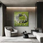 Stonehenge'in Kadim Sırrı: Sanatsal Manzara Cam Tablo Duvar Dekoru cam tablo, duvar sanatı, modern dekorasyon, soyut sanat, cam sanat eserleri, iç mekan dekorasyonu, ofis dekorasyonu, ev dekorasyonu, restoran dekorasyonu, cafe dekorasyonu, cam baskı, UV baskı, estetik duvar sanatı