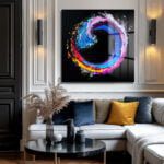cam tablo, duvar sanatı, modern dekorasyon, soyut sanat, cam sanat eserleri, iç mekan dekorasyonu, ofis dekorasyonu, ev dekorasyonu, restoran dekorasyonu, cafe dekorasyonu, cam baskı, UV baskı, estetik duvar sanatı