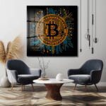 Dijital Altın: Bitcoin Devre Kartı Tasarımlı Modern Cam Tablo Duvar Dekoru cam tablo, duvar sanatı, modern dekorasyon, soyut sanat, cam sanat eserleri, iç mekan dekorasyonu, ofis dekorasyonu, ev dekorasyonu, restoran dekorasyonu, cafe dekorasyonu, cam baskı, UV baskı, estetik duvar sanatı