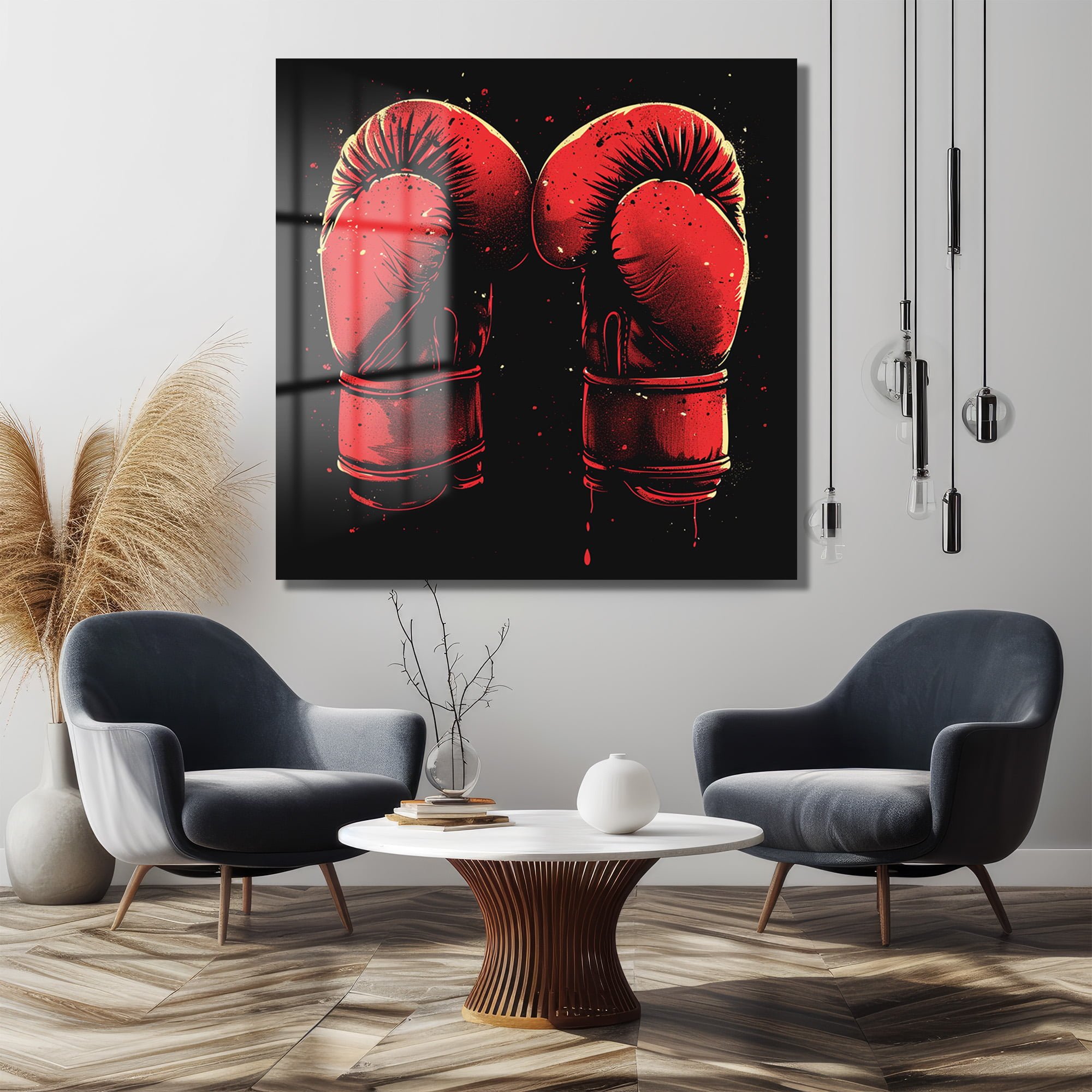 Şampiyonun Ruhu: Kırmızı Boks Eldivenleri Modern Cam Tablo Duvar Dekoru cam tablo, duvar sanatı, modern dekorasyon, soyut sanat, cam sanat eserleri, iç mekan dekorasyonu, ofis dekorasyonu, ev dekorasyonu, restoran dekorasyonu, cafe dekorasyonu, cam baskı, UV baskı, estetik duvar sanatı