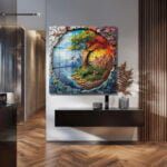 cam tablo, duvar sanatı, modern dekorasyon, soyut sanat, cam sanat eserleri, iç mekan dekorasyonu, ofis dekorasyonu, ev dekorasyonu, restoran dekorasyonu, cafe dekorasyonu, cam baskı, UV baskı, estetik duvar sanatı