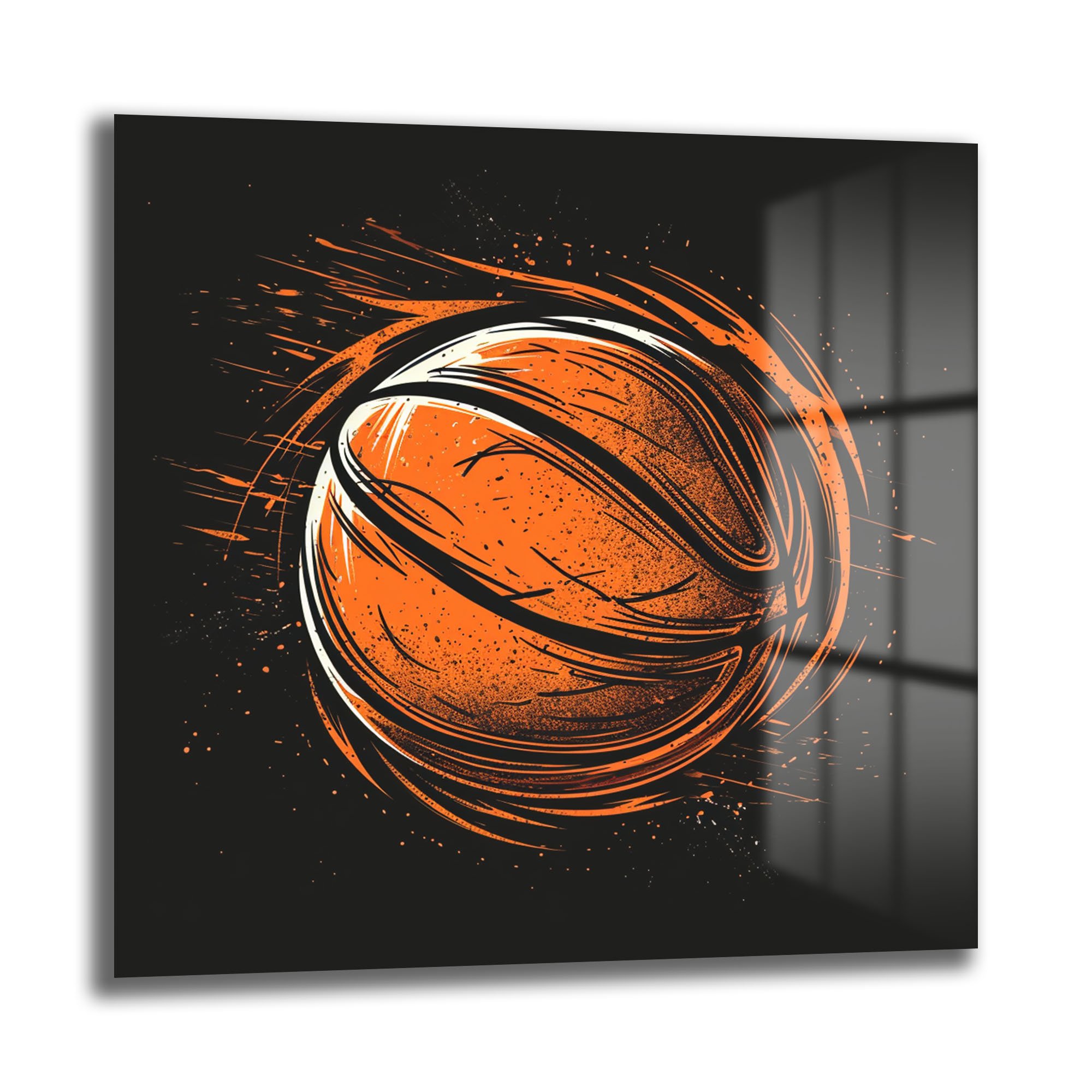 Potaya Hücum: Dinamik Basketbol Sanatı Cam Tablo - Glazella Potaya Hücum: Dinamik Basketbol Sanatı Cam Tablo - Glazella