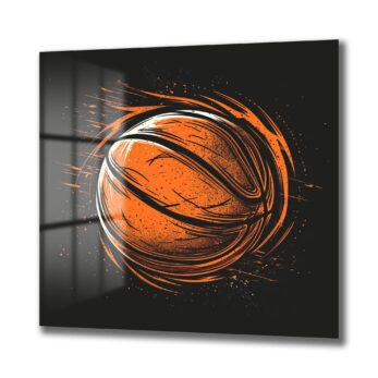 Potaya Hücum: Dinamik Basketbol Sanatı Cam Tablo - Glazella Potaya Hücum: Dinamik Basketbol Sanatı Cam Tablo - Glazella