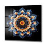 Gizemli Mandala: Sonsuzluk Mavisi ve Altın Işıltılı Temperli Cam Tablo Duvar Dekoru cam tablo, duvar sanatı, modern dekorasyon, soyut sanat, cam sanat eserleri, iç mekan dekorasyonu, ofis dekorasyonu, ev dekorasyonu, restoran dekorasyonu, cafe dekorasyonu, cam baskı, UV baskı, estetik duvar sanatı